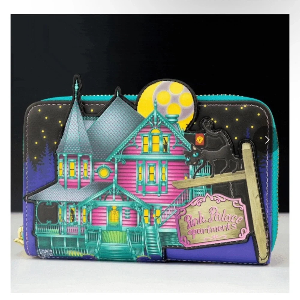 Loungefly Coraline Glow In The Dark House Mini Backpack & Wallet Set
